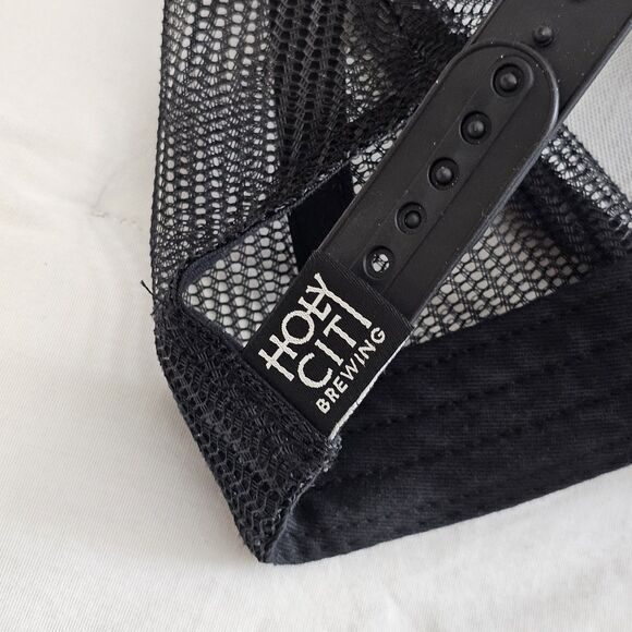 Holy City Brewing Camo Mesh Back Snapback Cap Hat - Picture 7 of 8